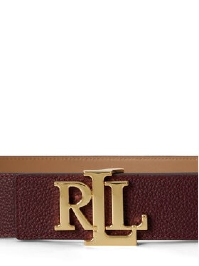 LAUREN RALPH LAUREN Pasek 412P06813003 Bordowy