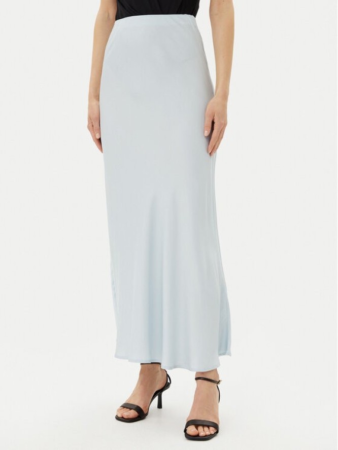 ViCOLO Spódnica maxi TD0472 Niebieski Slim Fit