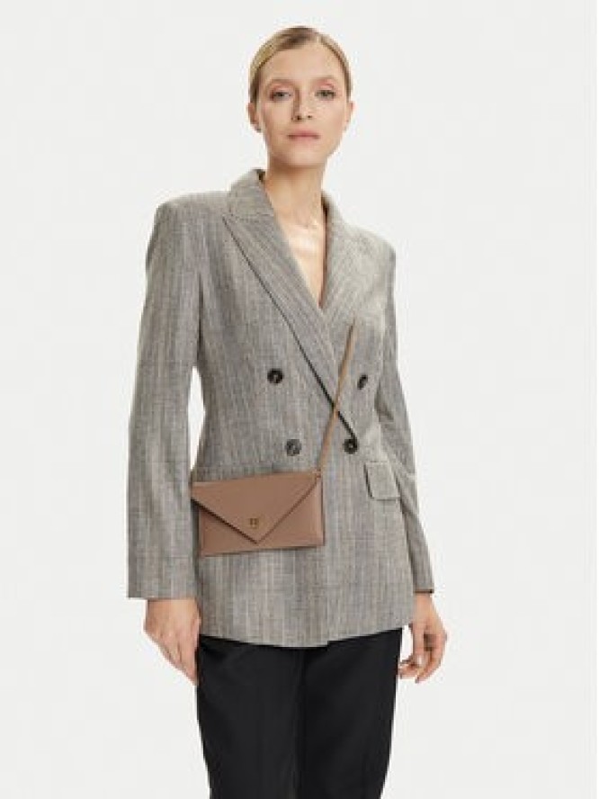 PINKO Torebka Flat Purse Mini AI 25-26 PCPL 105347 A0F1 Brązowy