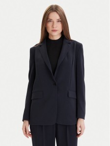 Boss Marynarka Jocaluah 50490053 Granatowy Regular Fit