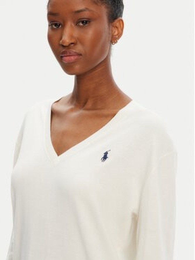 Polo Ralph Lauren Sweter 211972105002 Écru Straight Fit