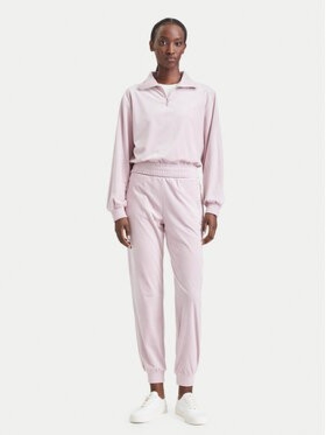 Guess Bluza V6BQ08 K6302 Różowy jasny Regular Fit