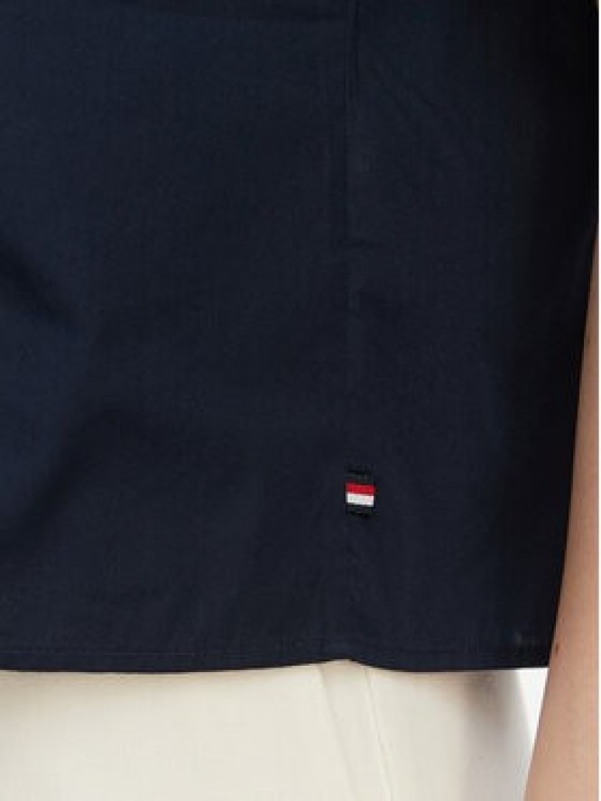 Tommy Hilfiger Koszula WW0WW48899 Granatowy Relaxed Fit