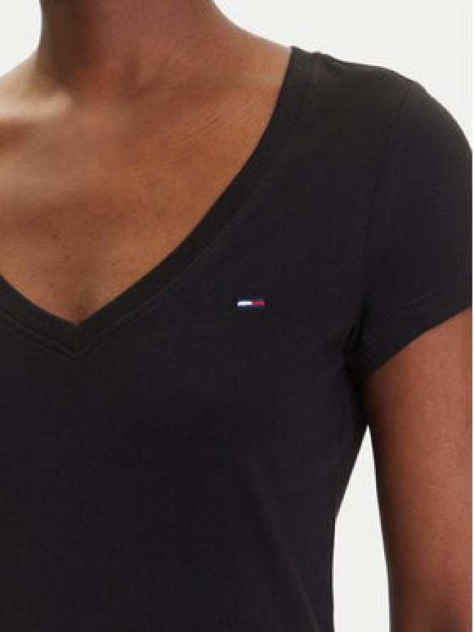 Tommy Jeans Komplet t-shirtów DW0DW21367 Czarny Slim Fit