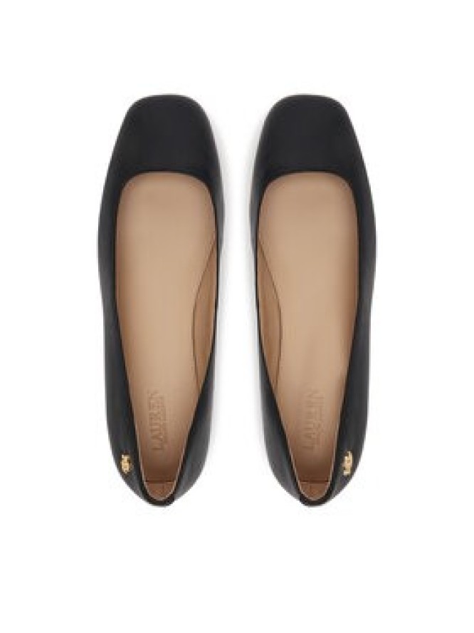 LAUREN RALPH LAUREN Baleriny Emellie 802970534001 Czarny