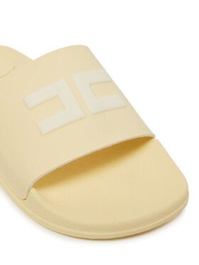 Elisabetta Franchi Klapki F4-A0E-0312 Żółty