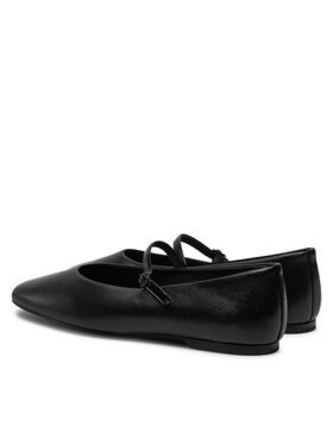 Calvin Klein Baleriny Mary Jane Ballerina - Lth HW0HW02307 Czarny