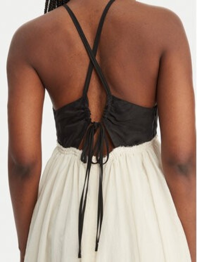 Eleh Sukienka letnia SS260018 Biały Regular Fit