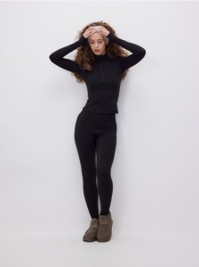 Bluza ze stójką - czarny