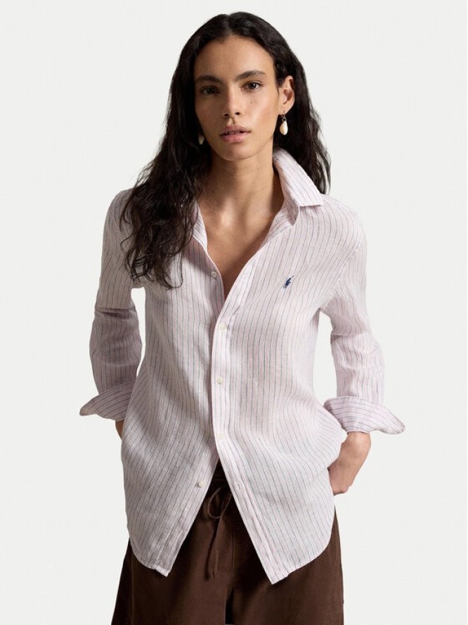 Polo Ralph Lauren Koszula 211A96158011 Różowy Classic Fit