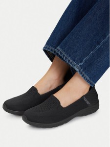 Skechers Półbuty 158698/BBK Czarny