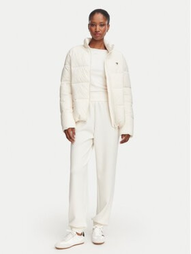 Guess Kurtka zimowa V4YL03 WFUD0 Kremowy Regular Fit