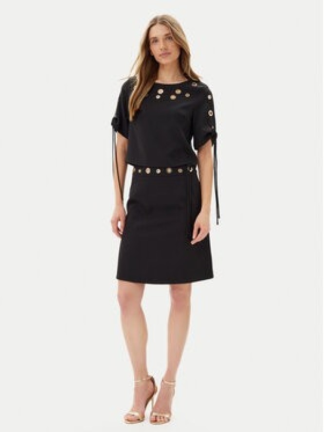 Artigli Spódnica midi ACGO000744 Czarny Regular Fit