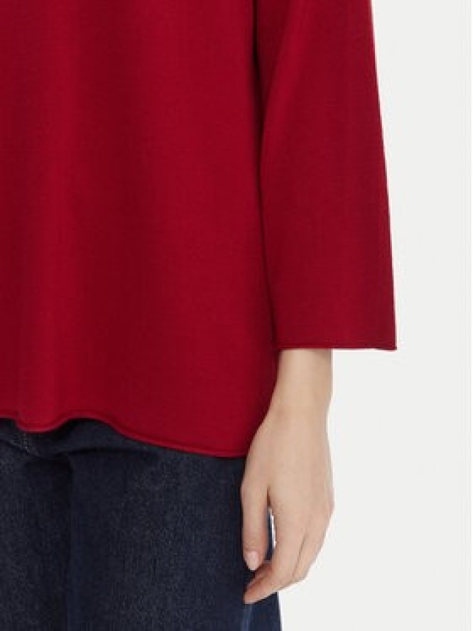 Kontatto Sweter 3M0801C Czerwony Regular Fit