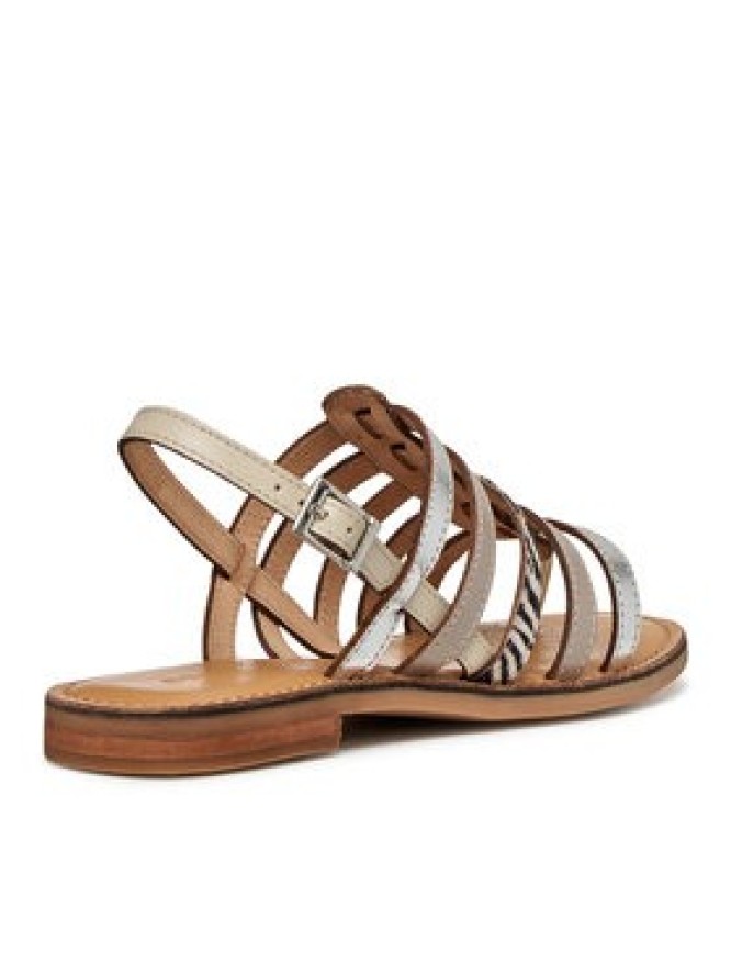 Geox Sandały D Maddalusiac D65YMB 0N6QS C5Y1S Kolorowy