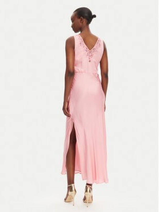 TWINSET Sukienka wieczorowa 251TP2370 Pomarańczowy Regular Fit