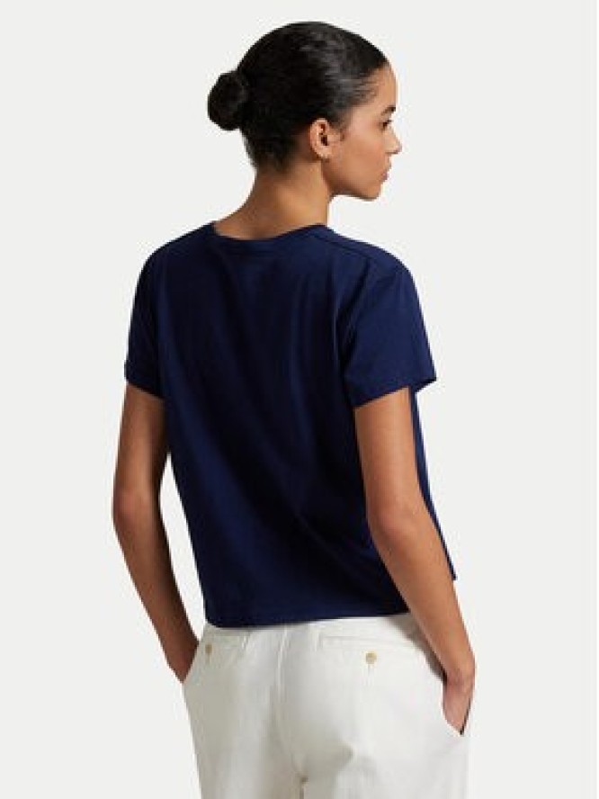 Polo Ralph Lauren T-Shirt 211965108001 Granatowy Regular Fit