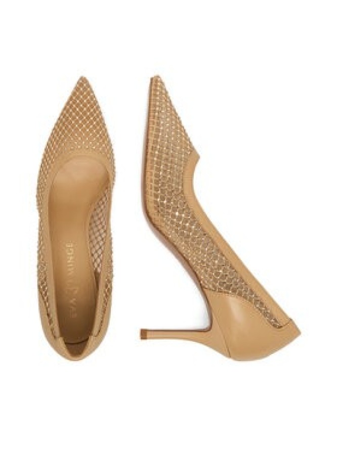 Eva Minge Szpilki EO-LOREL-V2019-1-2 Beżowy