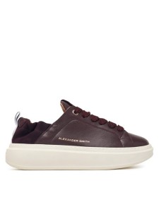 Alexander Smith Sneakersy Wembley Rouched ASBEWAW-0183 Brązowy ciemny