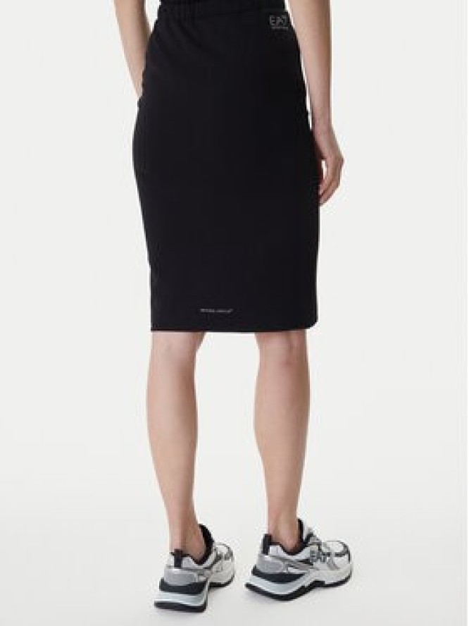 EA7 Emporio Armani Spódnica midi 7W001156 AF12501 Czarny Slim Fit