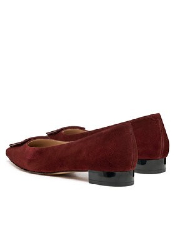 Geox Baleriny D Giselda15 D56YUA 021HH C6014 Bordowy