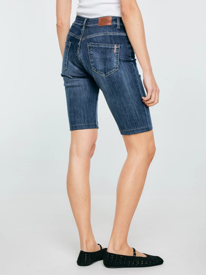 szorty damskie jeansowe niebieskie camille 454