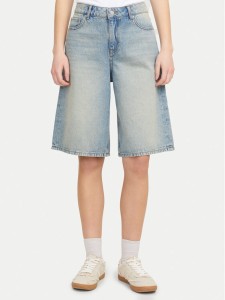 JJXX Szorty jeansowe Laura 12267288 Niebieski Relaxed Fit