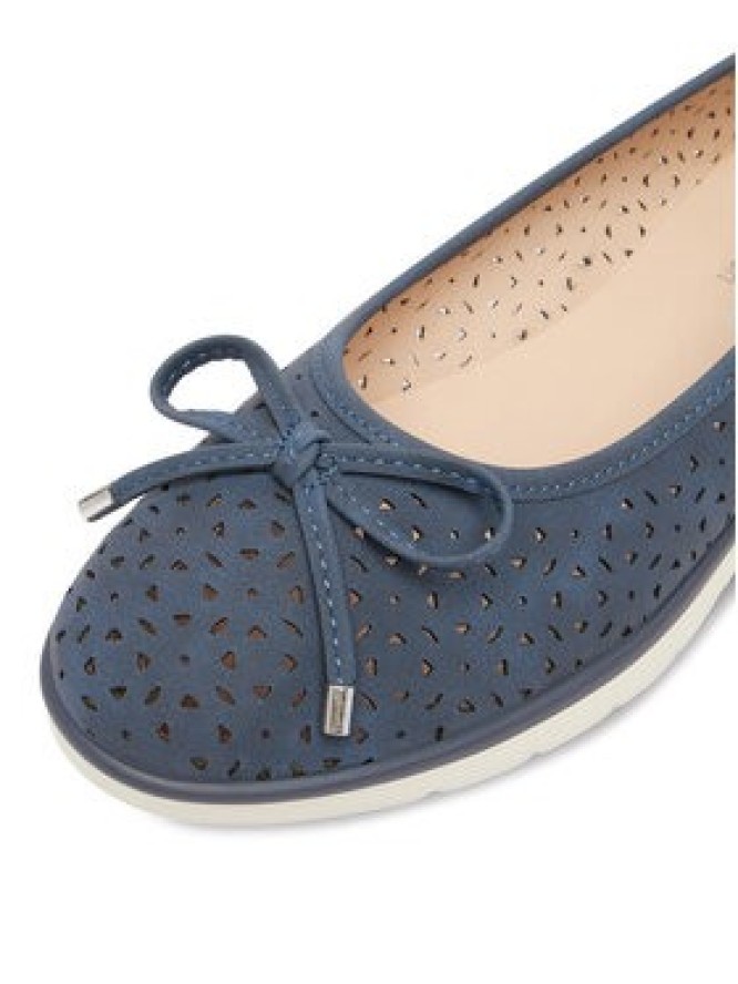 Go Soft Baleriny CEO-WYL3650-2 Granatowy