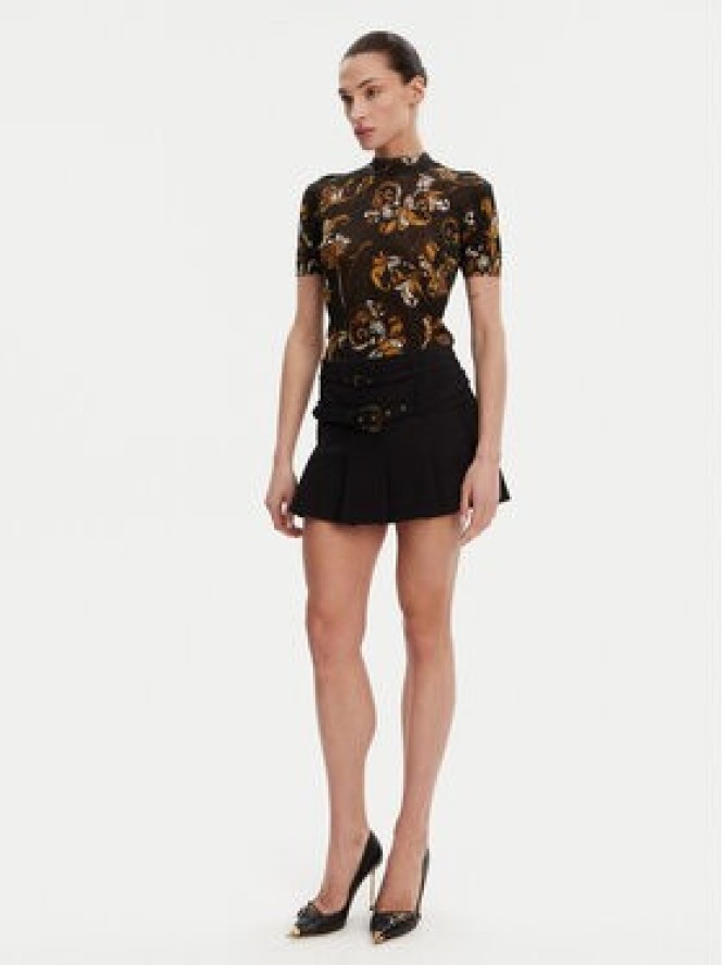 Versace Jeans Couture Sweter 78HAFM07 Czarny Slim Fit