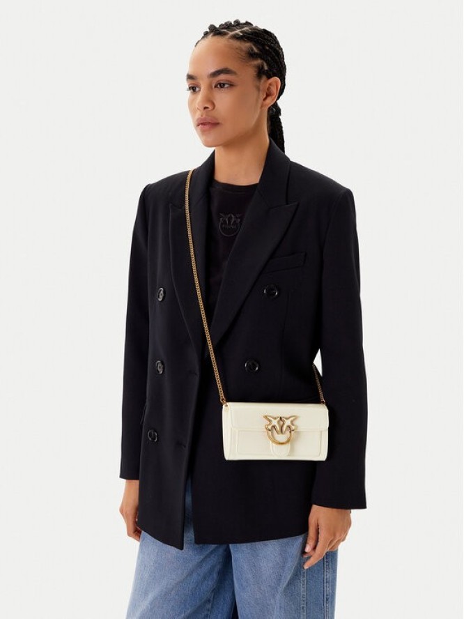 PINKO Torebka Love One Wallet C PE25 PLTT 100062 A1UV Biały