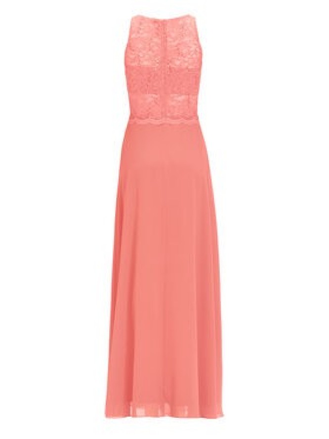Swing Sukienka wieczorowa 5AI01400 Koralowy Regular Fit