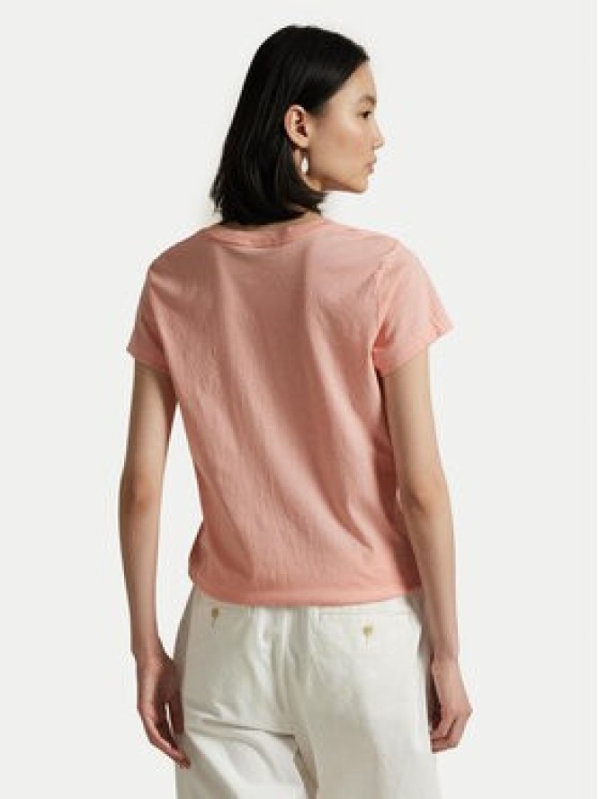 Polo Ralph Lauren T-Shirt 211902403008 Różowy Straight Fit