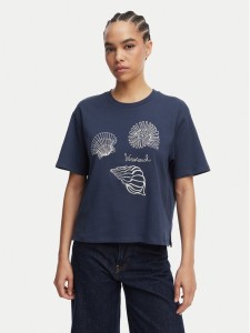 Weekend Max Mara T-Shirt Sabato 2615941112 Granatowy Regular Fit