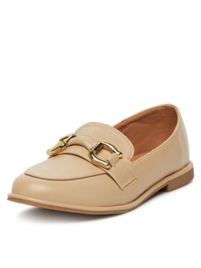 DeeZee Loafersy Y066 Beżowy