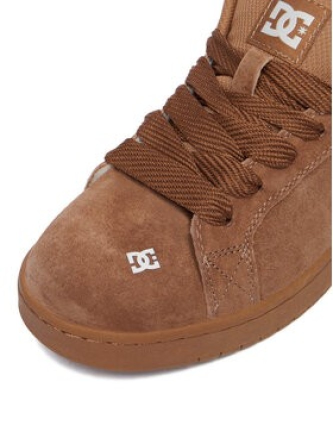 DC Shoes Sneakersy CEOWB-V5-10118 Brązowy jasny
