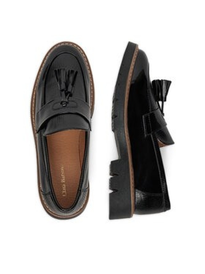 Clara Barson Loafersy WS6387-01 Czarny