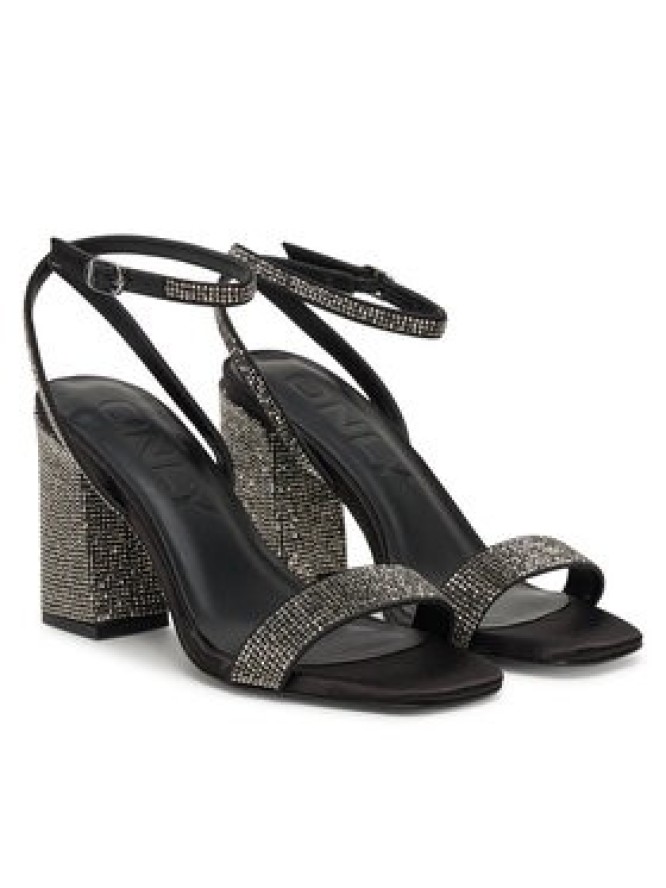 ONLY Shoes Sandały 15340872 Czarny