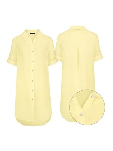 Eight2Nine Sukienka w kolorze żółtym rozmiar: M/L