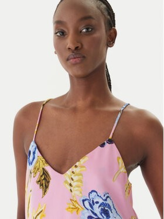 LOLA CASADEMUNT Top LS2615061 Różowy Regular Fit