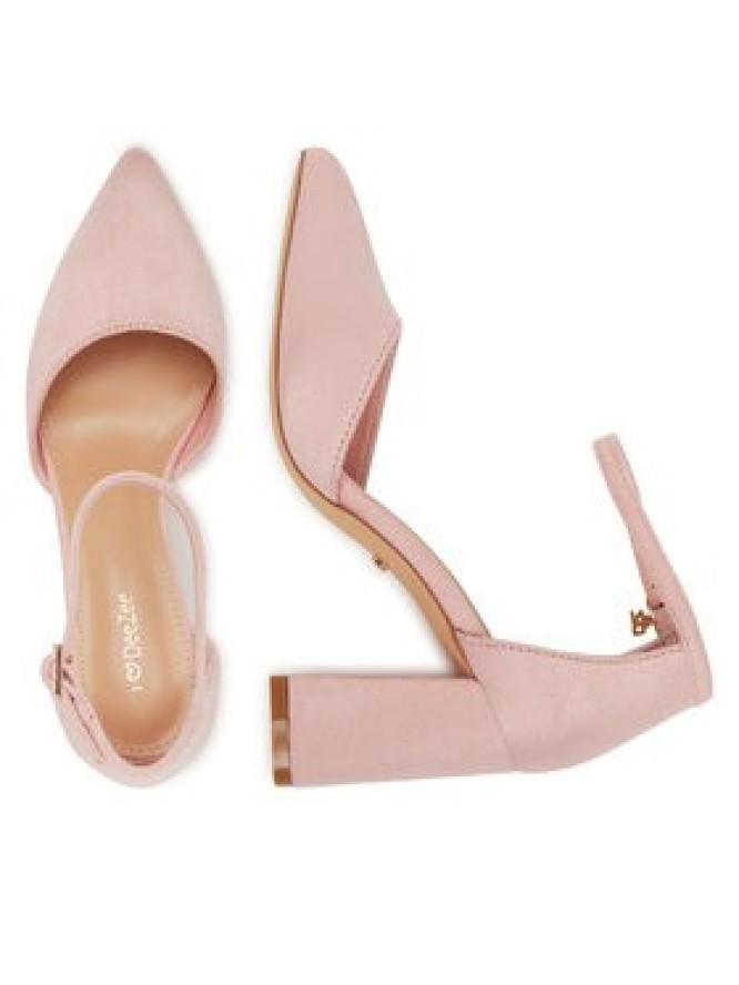 DeeZee Czółenka DF-82616-85-35621 Różowy