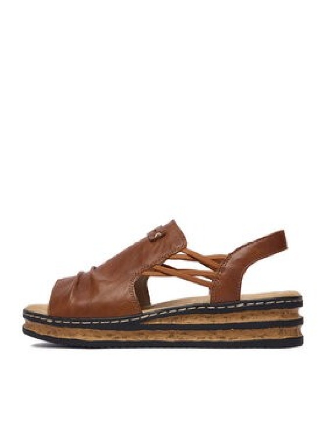 Rieker Sandały CEO-62962-22 Brązowy
