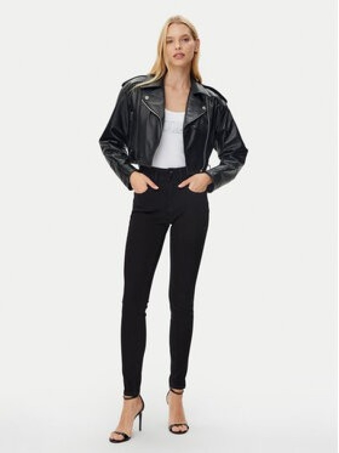 Guess Jeansy W5RA34 D5LM1 Czarny Slim Fit