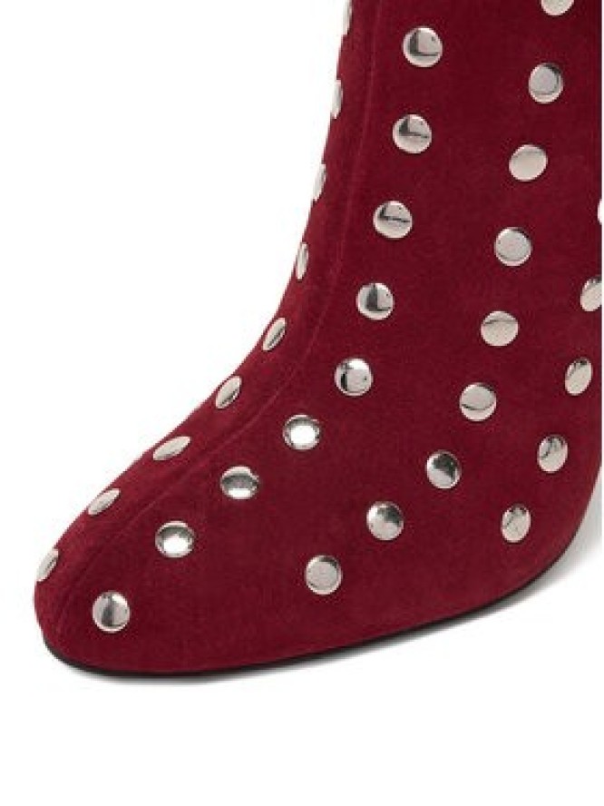 Eva Minge Botki EO-MARY-121949 Bordowy