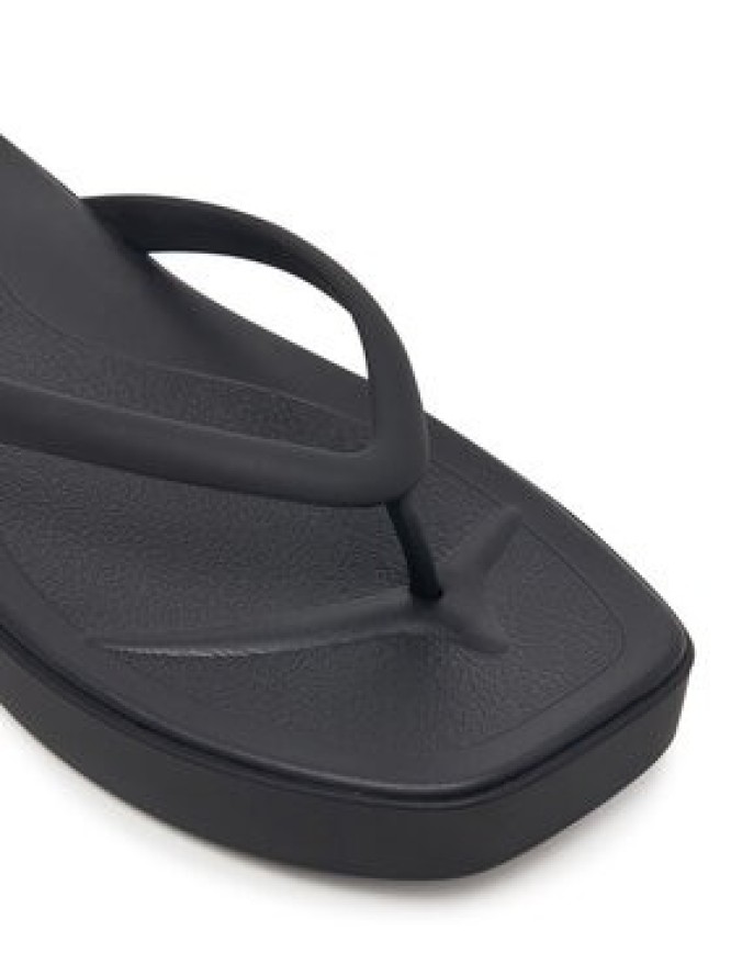 Crocs Japonki Miami Square Flatform Flip 214161 Czarny