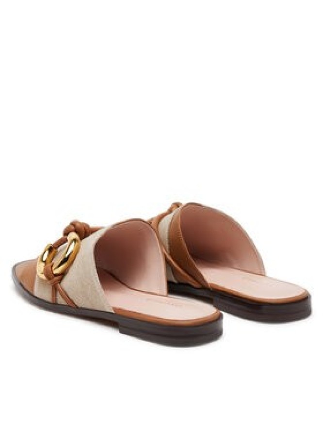 Coccinelle Klapki E4 SGI 17 01 01 Beżowy