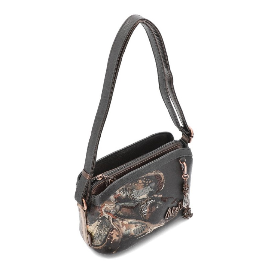 Brązowa Designerska Damska Torebka Anekke Premium