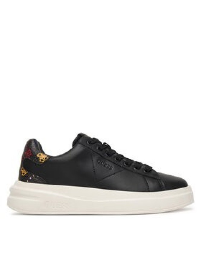 Guess Sneakersy FLPE11 LEA12 Czarny