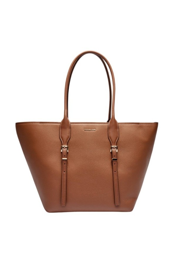 MICHAEL KORS Brązowa shopperka skórzana