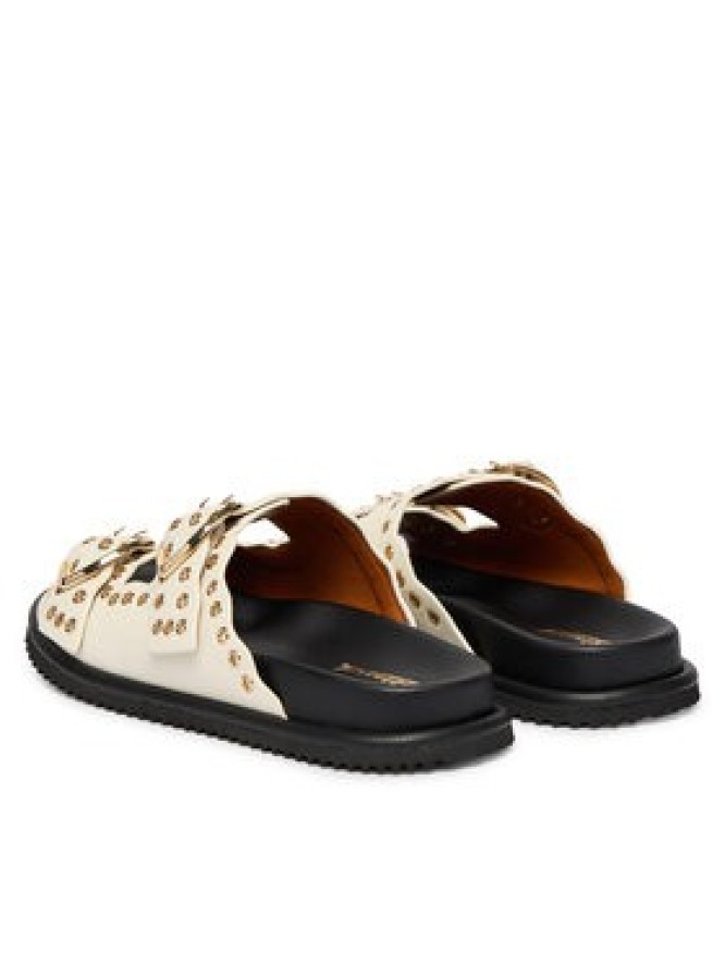 Blauer Klapki S6BLOOM02/LEA Écru