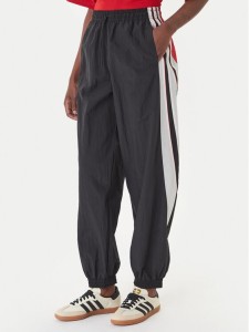 adidas Spodnie dresowe Sport Santiago KC9116 Czarny Loose Fit